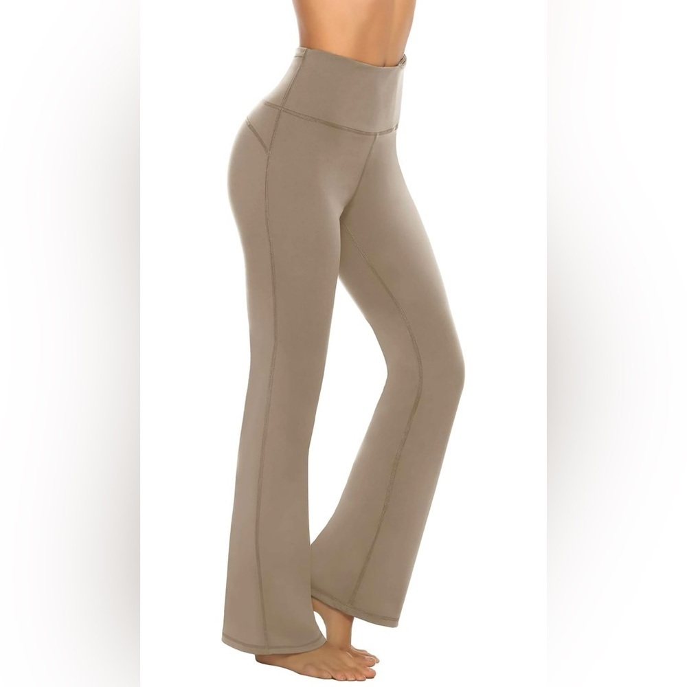 AFITNE Women's Bootcut Yoga Pants with Pockets Medium